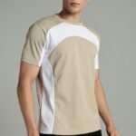 RHSOO1 ||Beige|| Round Neck Half