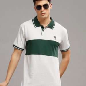 PR28||Silver Green  || 100% Cotton T-Shirt