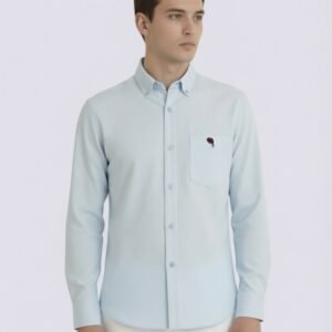 LS 003 || ICE BLUE|| Full Sleeve Shirt